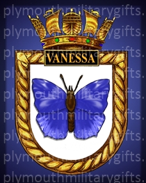 HMS Vanessa Magnet